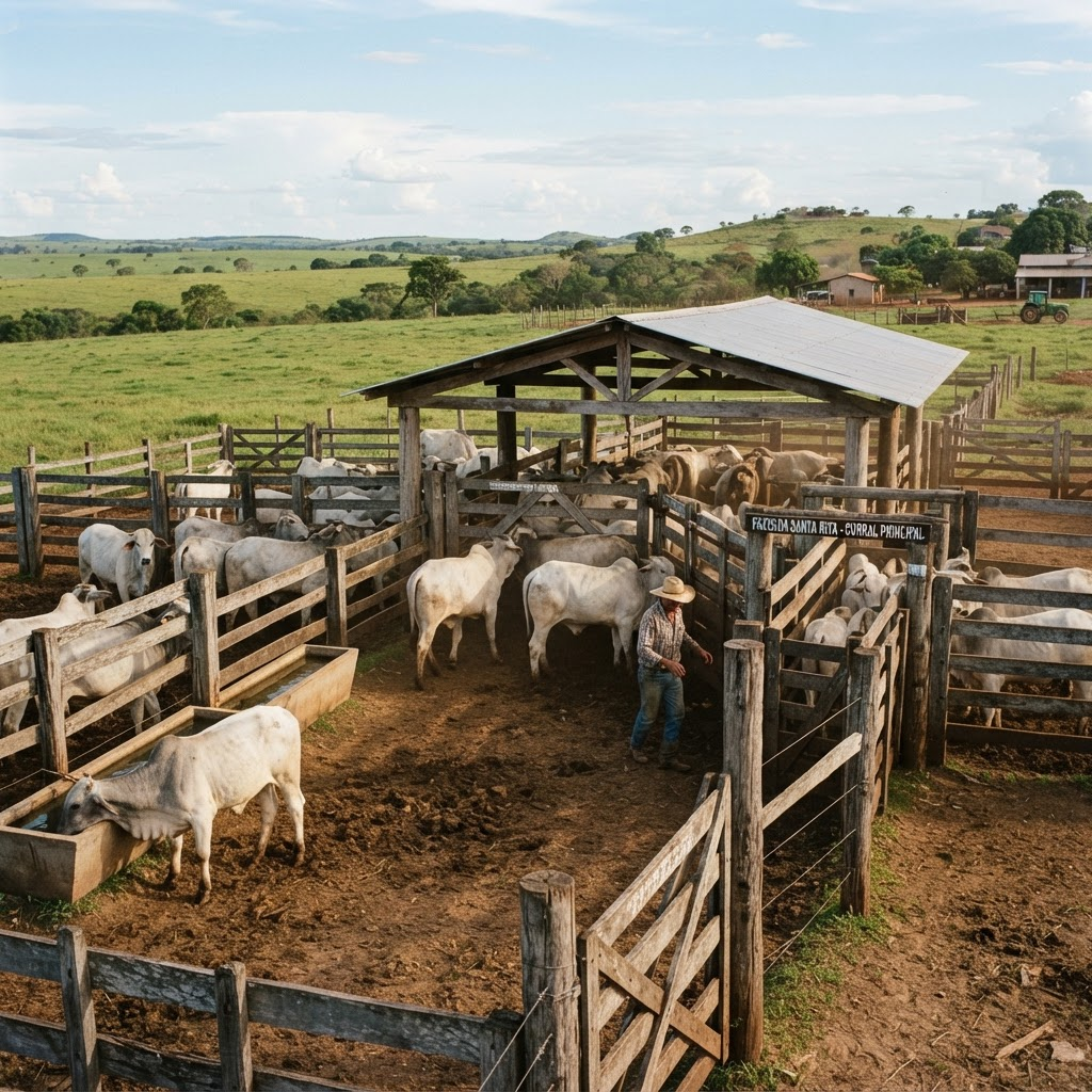 Projeto rural: Curral de gado