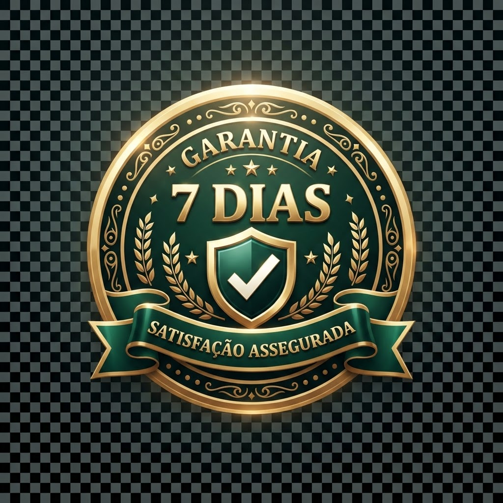 Selo de garantia de 7 dias